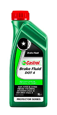 Brake Fluids & Lubricants  DOT 3, DOT 4, DOT 5 —