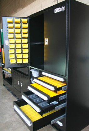 Oil Safe Bulk Storage Cabinet - The Lubrication Store